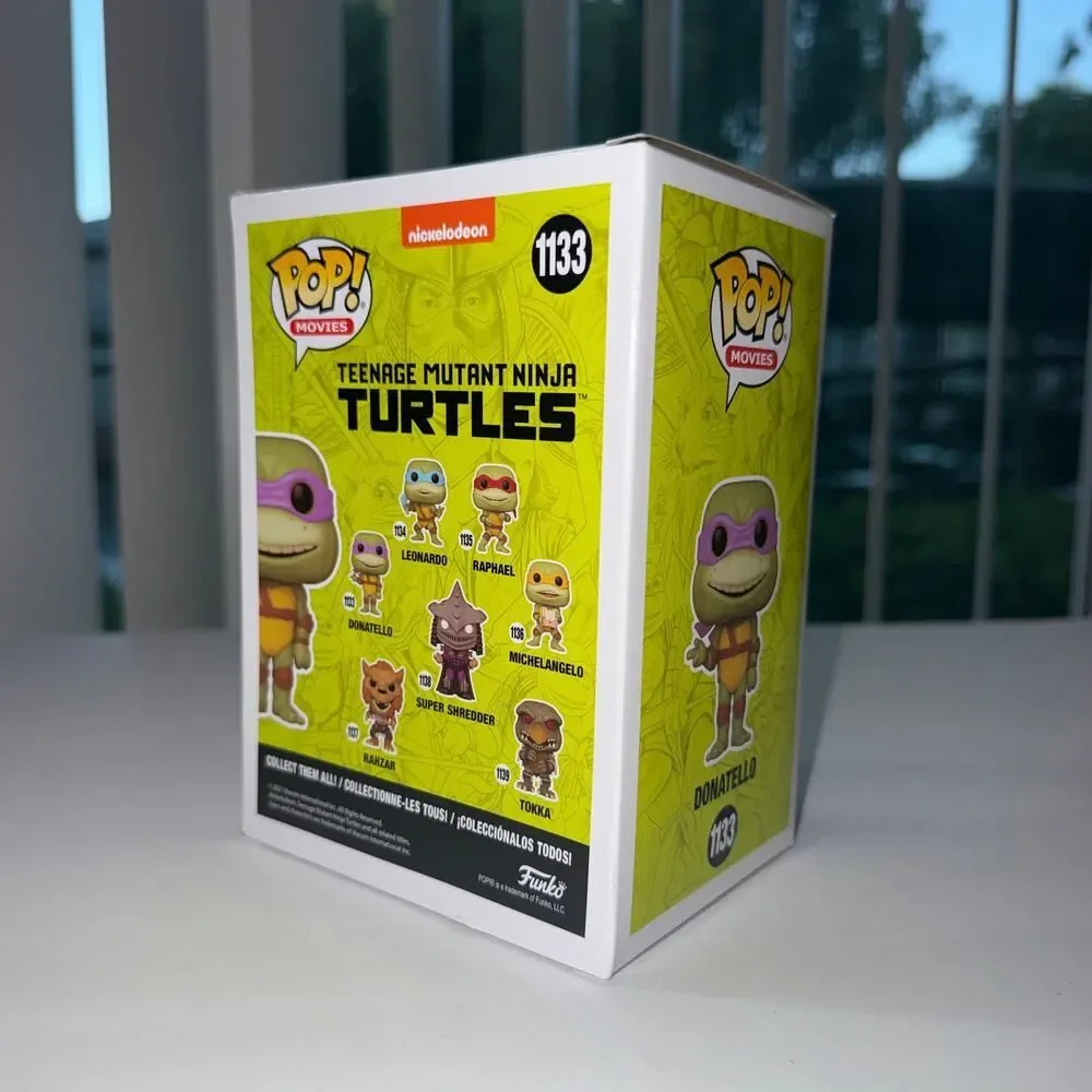 NIB Funko Pop Movies TMNT II: Secret of the Ooze (1991) Complete Collectible Set